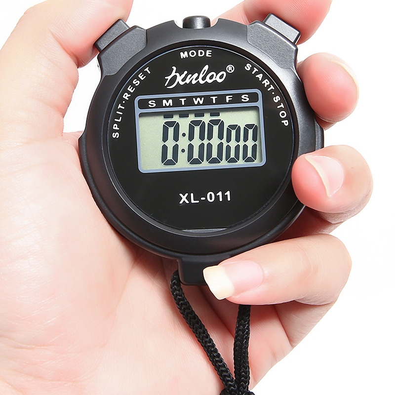 Electronic Stopwatch Timer Student Sports Fitness Competition Running Track And Field Training Referee Multifunction Timer