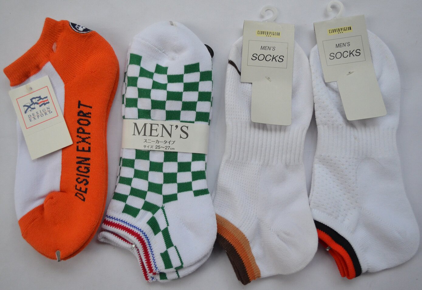 Japanese Men's Advanced Stealth Sox Classic Box Pattern Suitable for sports Suburban Tours Climb Mountains Wear Polychromatic Can Pick