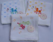 Japan Sales Pure Cotton Lady Handkerpa 6 Layer Embroidered Cotton Cotton Cloth Soft Suction sweat Baby can be used with peace of mind