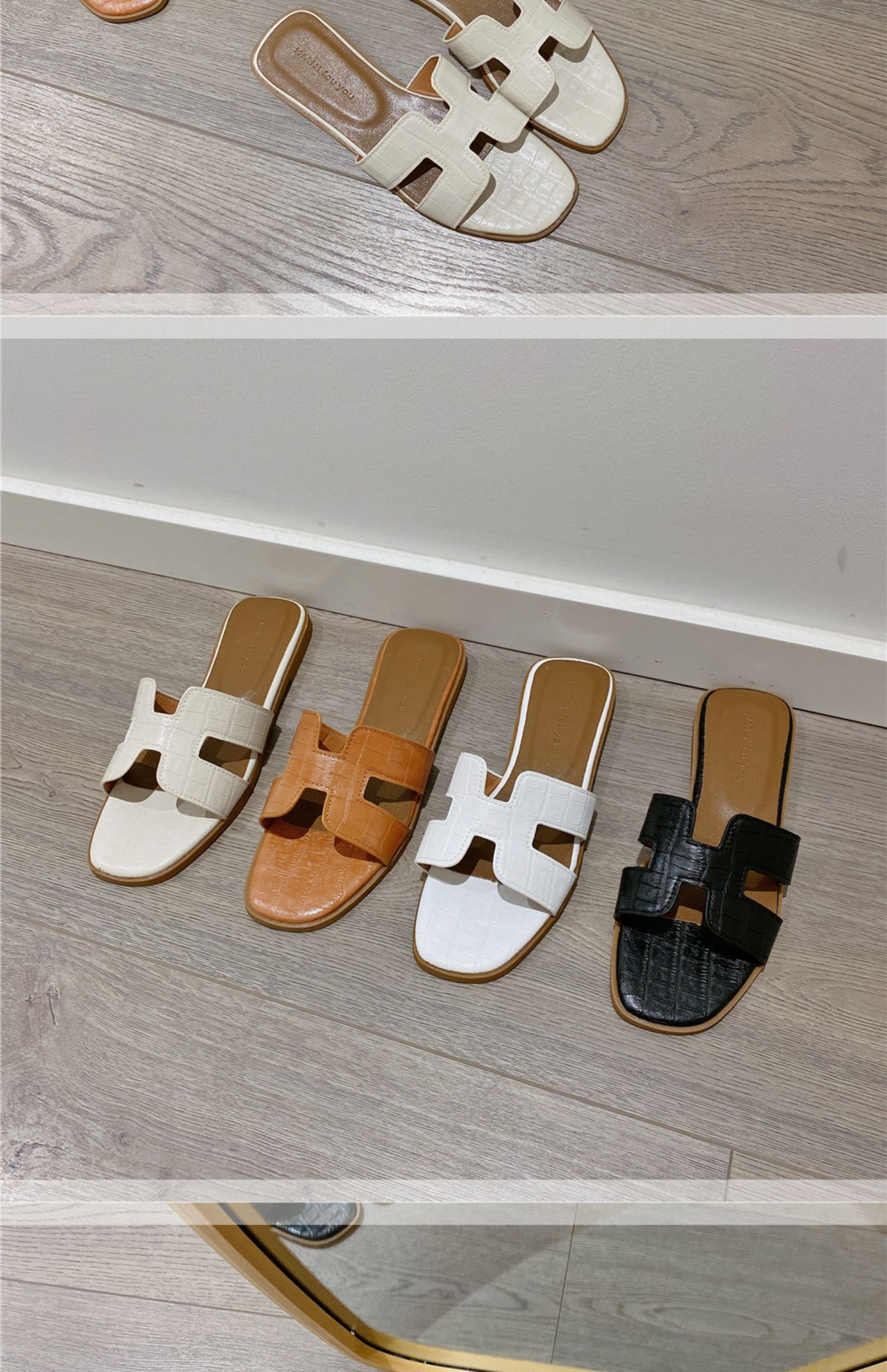 Fee Stijl Slippers Vrouwen Zomer Dragen 2023 Zomer Nieuwe Koreaanse Versie Van Slippers Platte All-Match Strand Schoenen sandalen Vrouwen_voghion.com