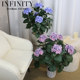 Nordic Artificial Hydrangea Tree Plant Potted Plant ins Pastoral French-Style Ornament Commercial Decoration Korean Style with Flower Pot