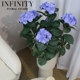 Nordic Artificial Hydrangea Tree Plant Potted Plant ins Pastoral French-Style Ornament Commercial Decoration Korean Style with Flower Pot