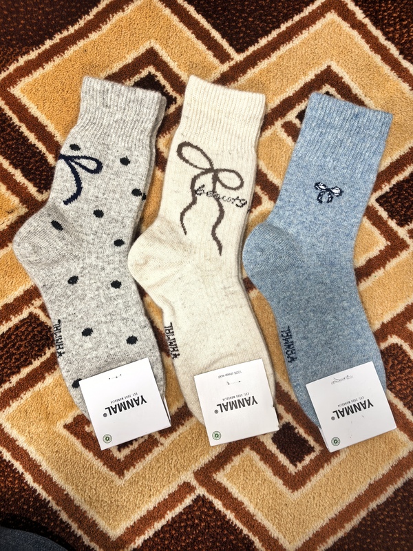 Mongolian Women's Pure Wool Socks That Don'T Bind the Feet, Winter Floor Socks, Super Warm and Super Soft