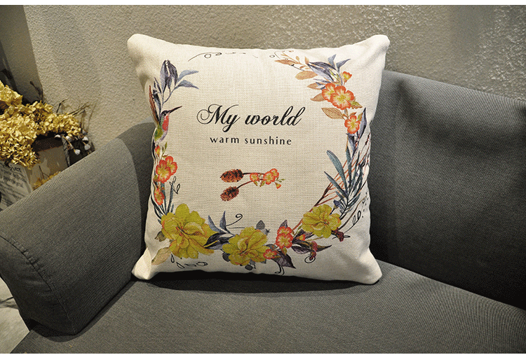 Khăn đơn giản và hiện đại, đệm ghế sofa gối thắt lưng hỗ trợ ghế văn phòng hỗ trợ gỗ xe ghế tựa lưng - Trở lại đệm / Bolsters mền gối 2 trong 1