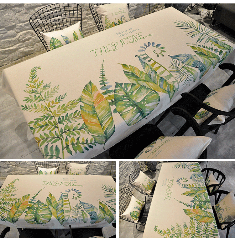 Bắc Âu cotton và lanh không thấm nước và dầu lưới đỏ in khăn trải bàn vải vải lục địa nhỏ tươi hình chữ nhật bàn cà phê mat - Khăn trải bàn khăn bàn đẹp