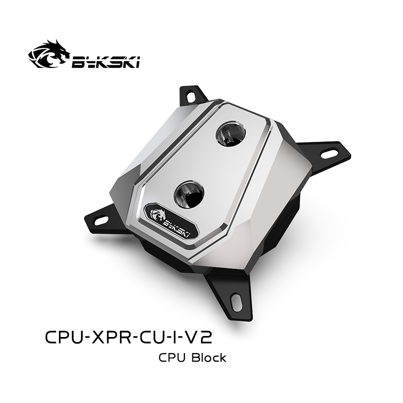 Bykski CPU-XPR-CU-I-V2 CPU water cooling head Intel12 generation LGA1700 2066 full metal