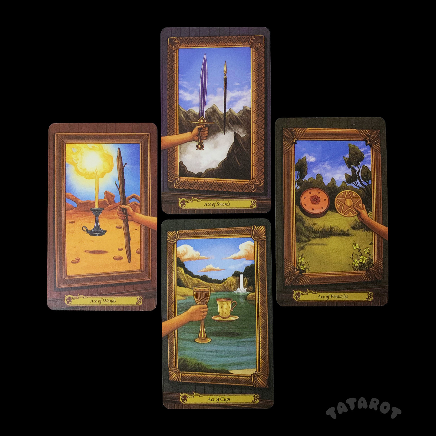 25年必买！仙境塔罗牌TAROTIN Wonderland爱丽丝系超梦幻韦特体系卡牌种草-塔罗牌-淘宝好物网, image size:1440x1440