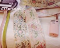 From abroad retro clothing material ultra-wide 5cm single-sided retro clothing accessories Handmade to the flap