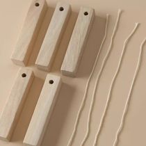 Set of 5 natural camphor wood strips is a necessity for every family. It is anti-corrosion and moisture-proof and can remove musty smell.
