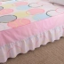 Single bed giường váy cotton bao gồm giường bông bông bộ khăn trải giường 1,8 m giường gác 1,5m trượt váy - Váy Petti