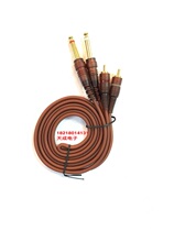 6 5 revolutions Lotus audio 6 35 twin lotus hua 2 2RCA mixer audio patch cord 6 5 revolutions Lotus 1 5