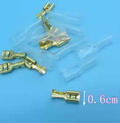 Cold-pressed terminal blocks and connectors Cold-pressed terminal plugs spinner 4 8 circlip sheath clip