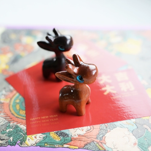 Творческое украшение домашнего украшения животных рук -забитый милый сандаловый котенок котенок гостиная спальня Небольшое украшение p06