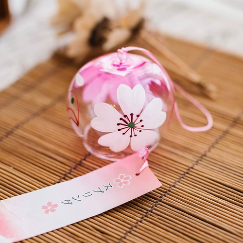 Японская стеклянная окрашенная креативная подвеска, креативный подарок