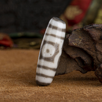 Three-eyed old celestial beads pure bracelet pendant handwear natural Tibetan celestial beads Real nine-eyed celestial beads accessories