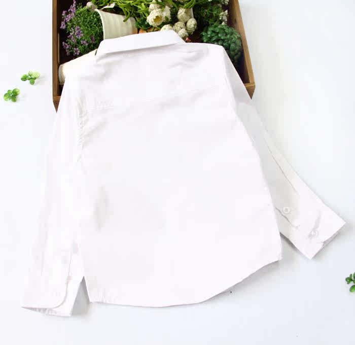 Chemise garcon à manche longue - Ref 2077326 Image 13