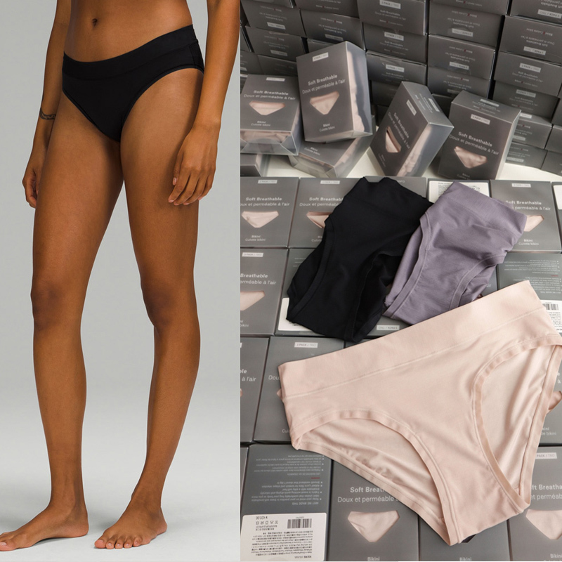 Lu Original Fabric Highly Recommended! 120-Count Lenzing Modal Women's Underwear Low-Rise Briefs Shorts 3-Pack