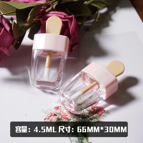 Блеск для губ, восстанавливающая квадратная серебряная тара, градиент