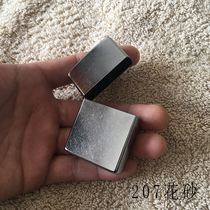 ZIP Kerosene Lighter Brushed Matte Flower Sand Black Matte Brass Case Zippo Accessories Custom Lettering without Liner