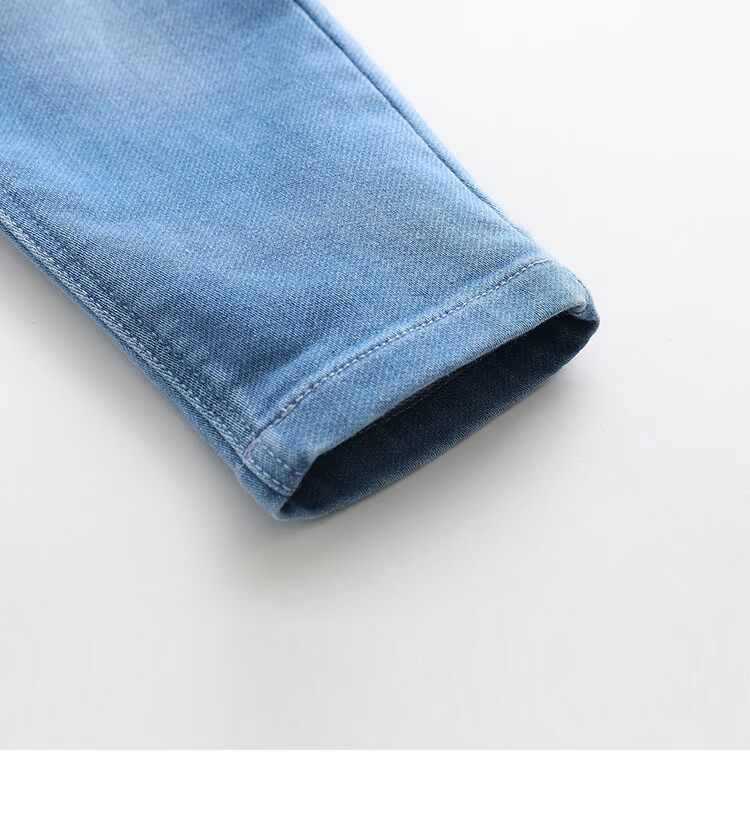 Marcjanie Mark Jenny váy mùa thu mới cho bé gái co giãn quần jeans bé 83595 váy trẻ em đẹp
