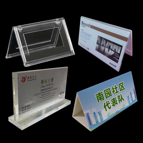 Table Card Triangle Taika Acrylic Magnet Seat Table Sign License Jury Meeting