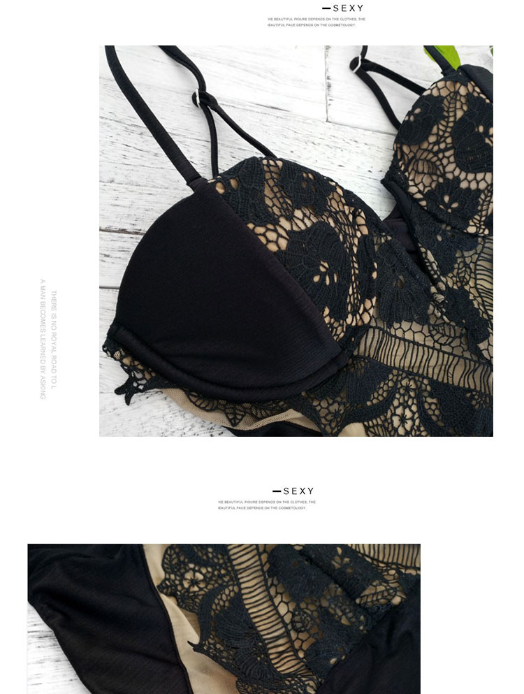 Sexy Châu Âu và Hoa Kỳ ren một mảnh bikini đen nối tam giác thép hỗ trợ áo tắm rỗng nữ kỳ nghỉ xuân nóng Bikini Quyến Rũ Gợi Cảm 