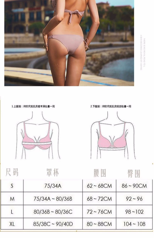 Bộ bikini bằng thép châu Âu và châu Mỹ tập hợp màu rắn gợi cảm áo tắm ba điểm mùa xuân nóng nghệ thuật thử nghiệm catwalk áo tắm phụ nữ đồ bơi nữ