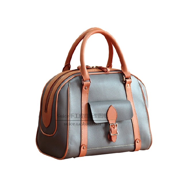 Tote Women's Handbag Pattern Drawing DIY Handmade Leather Goods Pattern Leather Bag New Fashion Bag Pattern