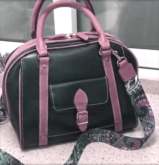 Tote Women's Handbag Pattern Drawing DIY Handmade Leather Goods Pattern Leather Bag New Fashion Bag Pattern