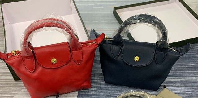 Handmade leather goods drawings, dumpling bag drawings, shoulder bag, long handle ladies bag, shopping bag pattern