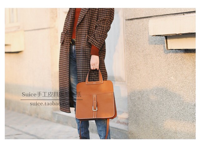 Stacked Shoulder Bag Leather Goods Handmade Pattern Drawings, Fashion Bag Patterns, Women's Handbag Leather Pattern 75