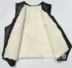 Mùa thu và mùa đông lông một áo len nam trung và già da vest ấm áp vai dày áo vest cotton áo khoác giả vest nam hàn quốc Áo vest cotton
