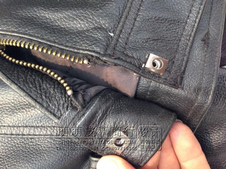 Pantalon cuir homme droit pour hiver - Ref 1481546 Image 27