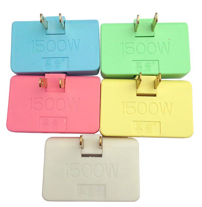 Buy a plant lamp home jack is not enough to use this 180-degree rotatable one-to-three power conversion plug