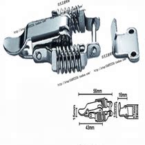 Factory direct supply of industrial machinery and equipment luggage chassis duckbill incubator hardware button extraordinary cabinet lock