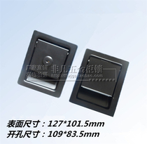 Flat door lock industrial machinery equipment high quality lock A1819 switch cabinet power distribution fire box pull lock