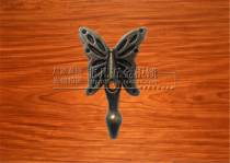 Boutique Tin Box Cabinet hook Hook Furniture Clothes Hood Hook zinc alloy hook Home Fly Butterfly Aesthetic Hook