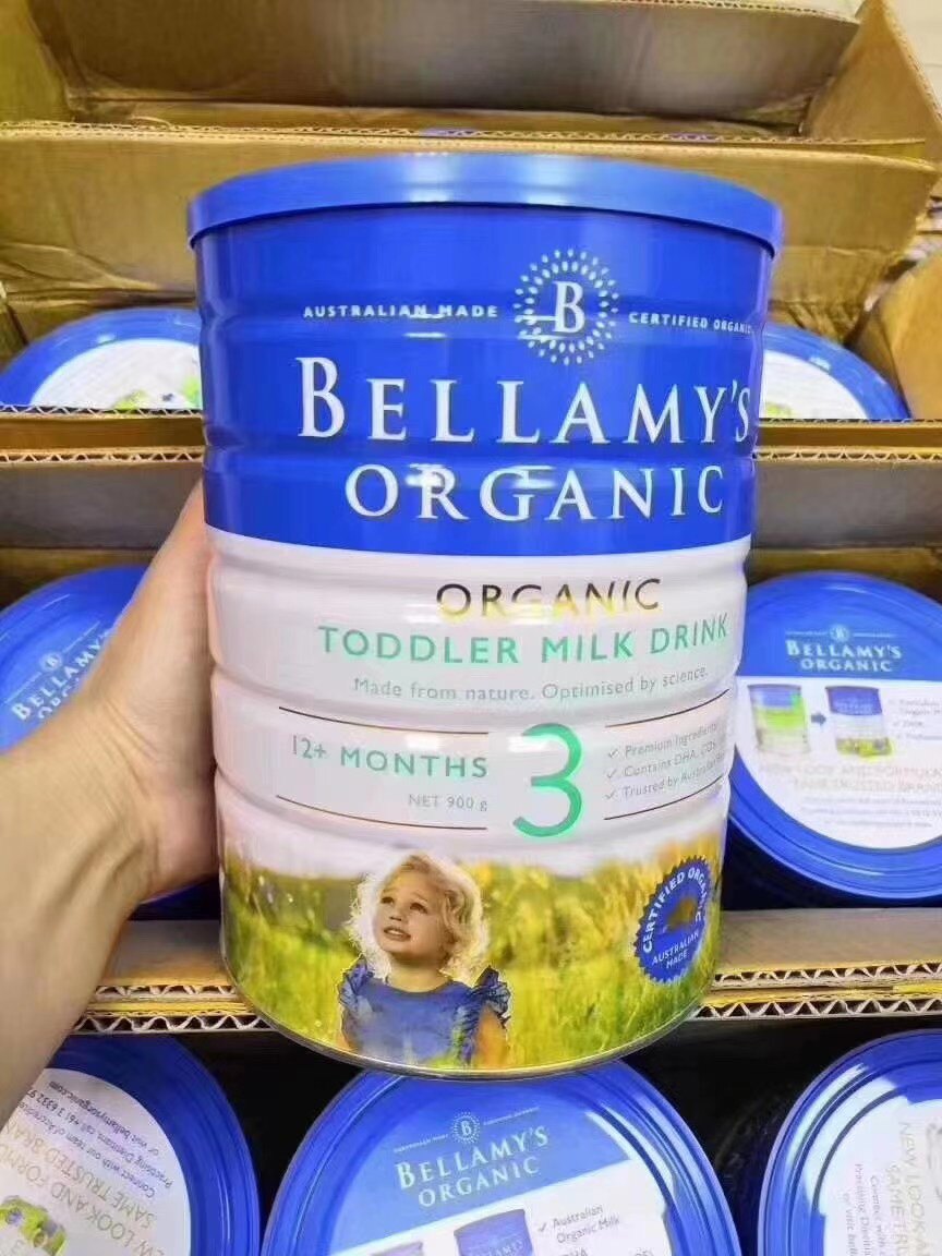 Spot Australian original Bellamy organic baby milk powder 3 paragraph 14 Province 6 Hall New version-Taobao