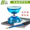 Hualing Diabolo 35 5 bearing Beginner child student Old man double-headed transparent soft rubber diabolo monopoly diabolo