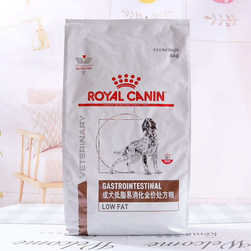 Royal Low-Fat and Easy-To-Digest Lf22 Prescription Food 6kg Dog Food Low-Fat and Easy-To-Digest Dog Food Universal Food for All Dog Breeds