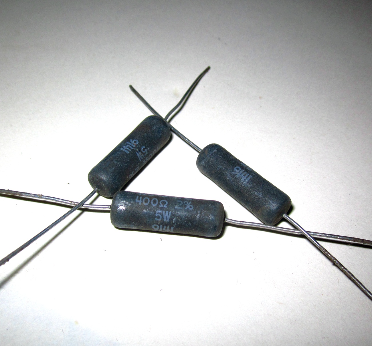 Original American-made resistance military regulation resistance winding resistance DALE 5W 400R 400 ohms