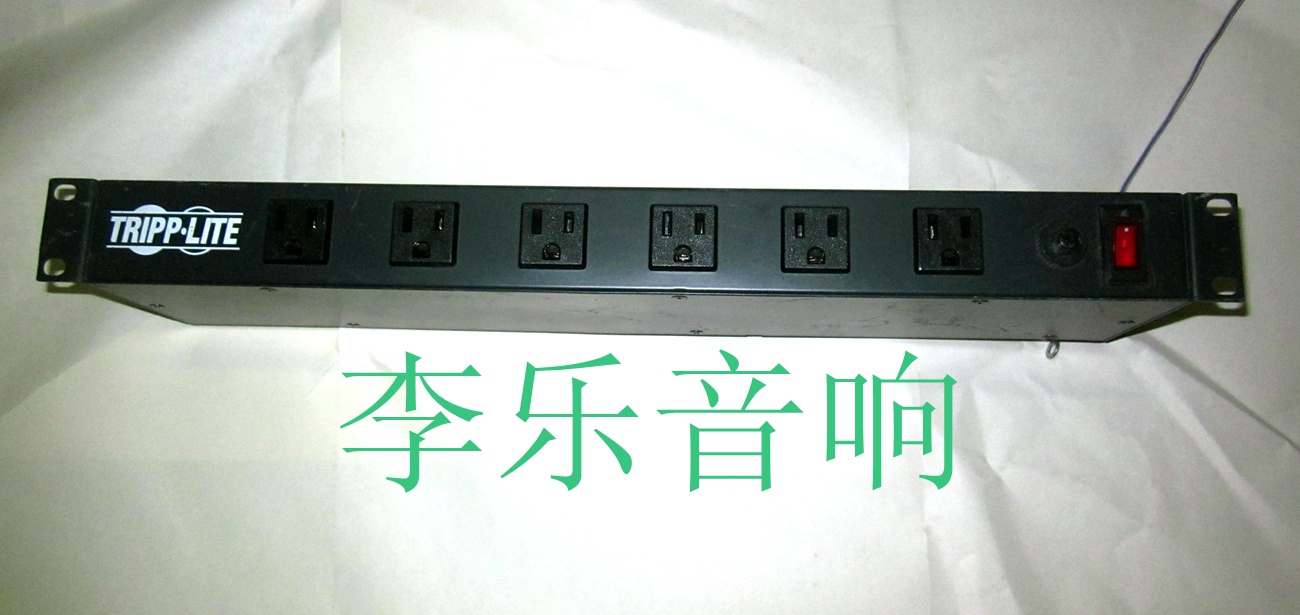 Original American-made TRIPP LITEAmerican power supply cabinet socket 12-bit with switch overcurrent protection