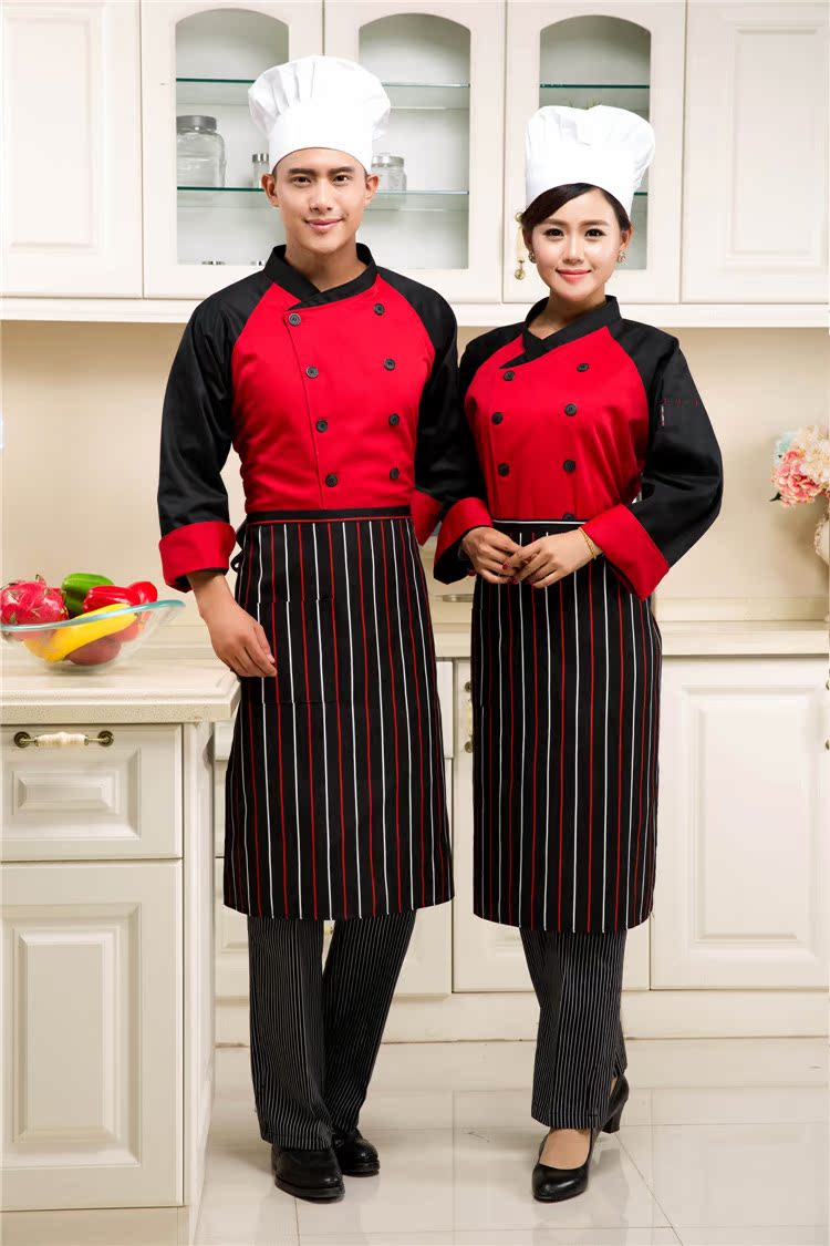 Uniforme de cuisinier en polyester - Ref 1910880 Image 17
