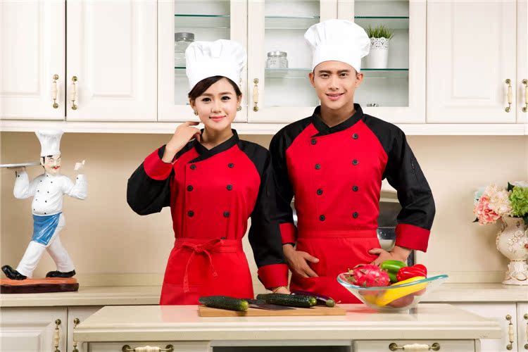 Uniforme de cuisinier en polyester - Ref 1910880 Image 14