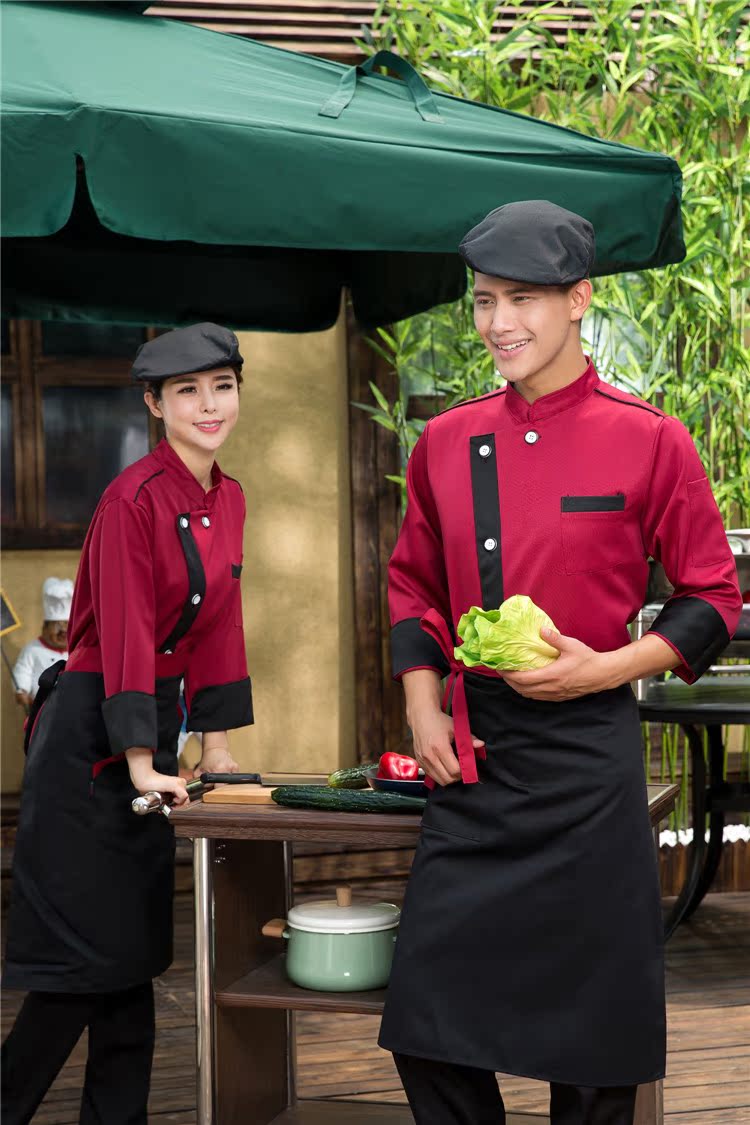 Uniforme de cuisinier en polyester - Ref 1910879 Image 14