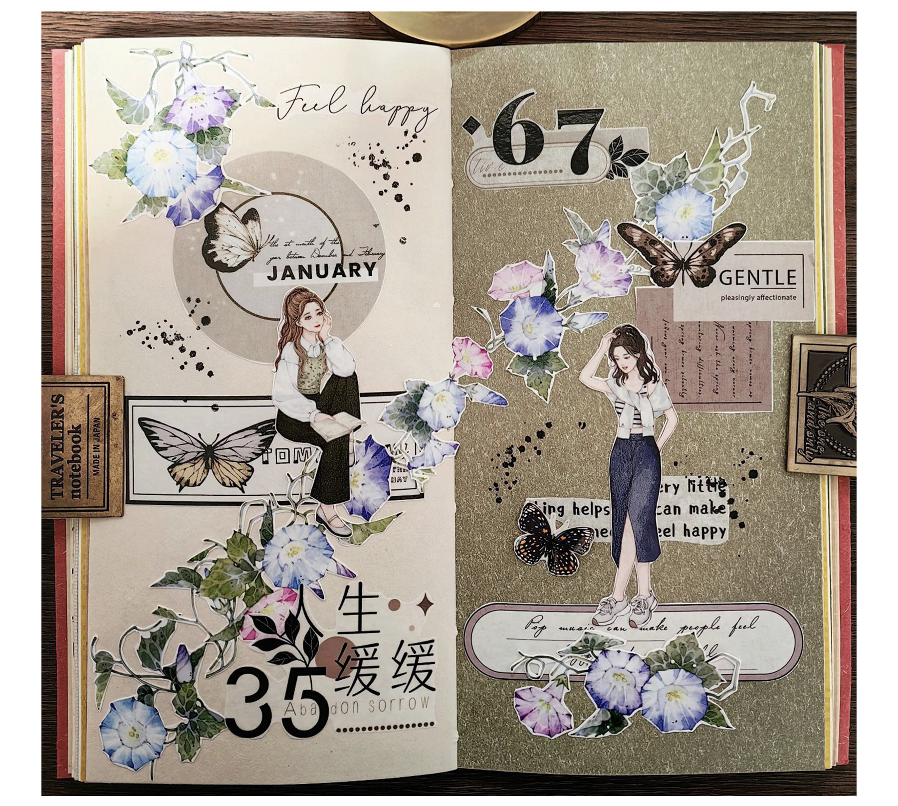Charmante bunte Winde Wrap gestanzte Haustier bänder Handwerk liefert DIY Scrapbooking-Karte machen dekorative Plan Aufkleber – Detail 17