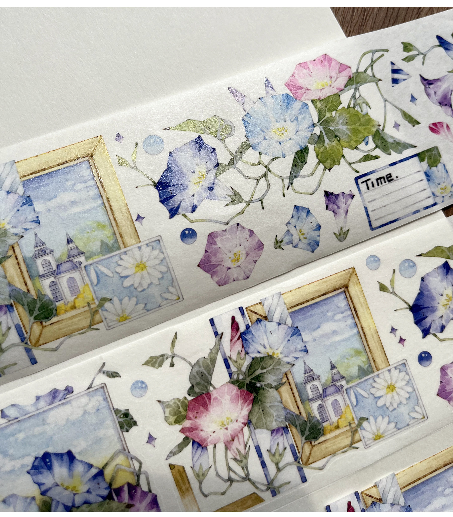 Charmante bunte Winde Wrap gestanzte Haustier bänder Handwerk liefert DIY Scrapbooking-Karte machen dekorative Plan Aufkleber – Detail 7