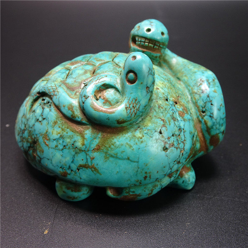 Liaojin emerald handle piece swan turquoise carved geese colored gemstone ornaments ancient old objects antiques