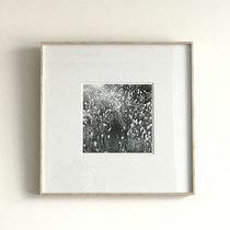 (Black and white station)Aluminum frame Oak color frame Dark wood color frame Brushed silver frame Brushed black frame