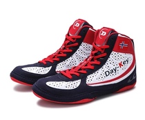 Wrestling shoes boxing shoes Sanda Taekwondo non-slip high-top mid-top low-top fighting mma training shoes